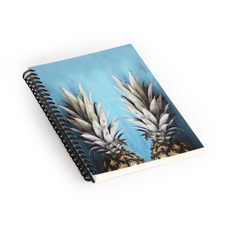 Chelsea Victoria How About Them Pineapples Spiral Notebook