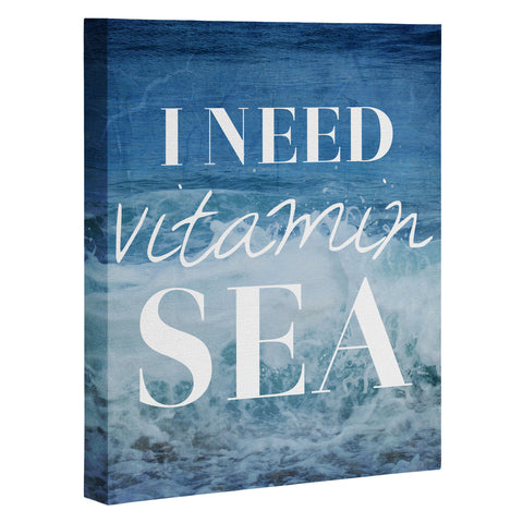 Chelsea Victoria I Need Vitamin Sea Art Canvas