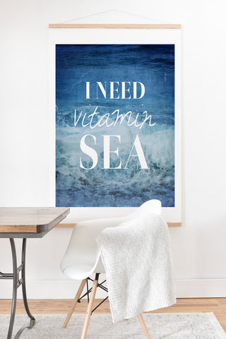 Chelsea Victoria I Need Vitamin Sea Art Print And Hanger