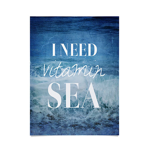 Chelsea Victoria I Need Vitamin Sea Poster