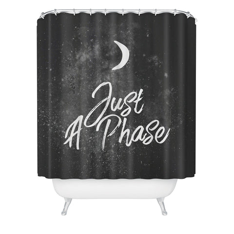 Chelsea Victoria Just A Lunar Phase Shower Curtain