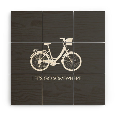 Chelsea Victoria lets go somewhere Wood Wall Mural