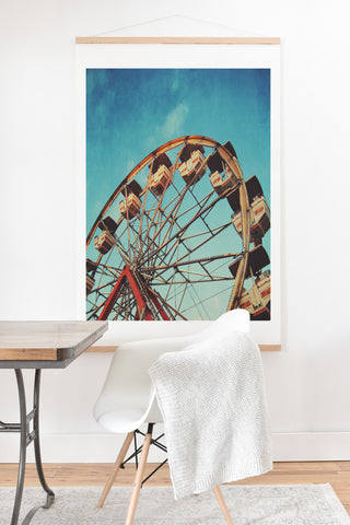 Chelsea Victoria Lets go to the stars Art Print And Hanger