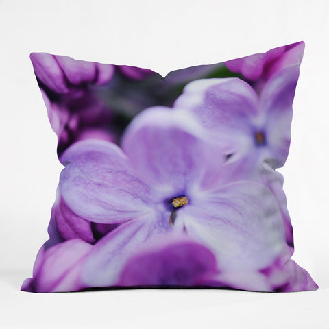 Chelsea Victoria Lilac Lilac Outdoor Throw Pillow