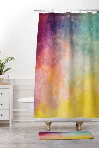 Chelsea Victoria Lost Stars Shower Curtain And Mat