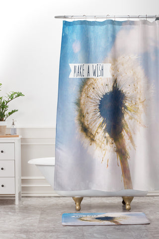Chelsea Victoria Make A Wish For Me Shower Curtain And Mat