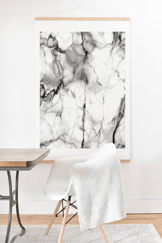 Chelsea Victoria Marble Art Print And Hanger