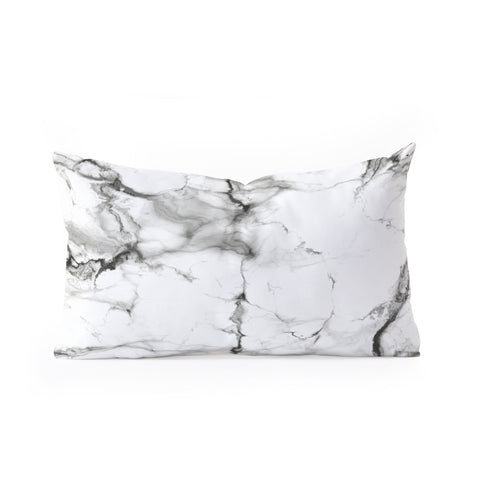 Chelsea Victoria Marble Oblong Throw Pillow