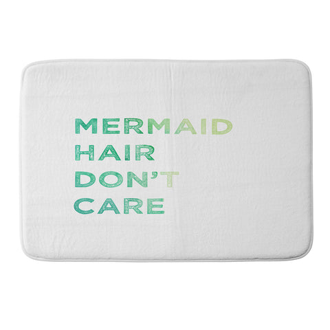 Chelsea Victoria Mermaid Hair Memory Foam Bath Mat