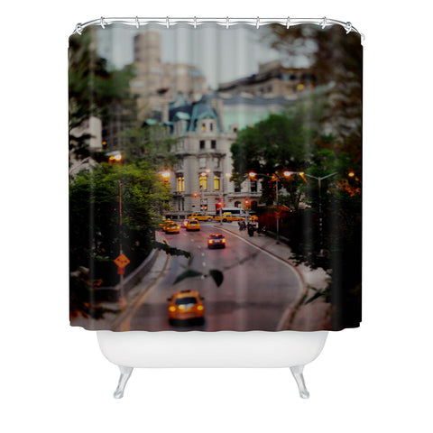 Chelsea Victoria New York At Night Shower Curtain