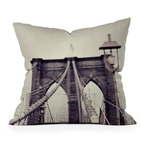 Chelsea Victoria No Sleep Till Brooklyn Throw Pillow