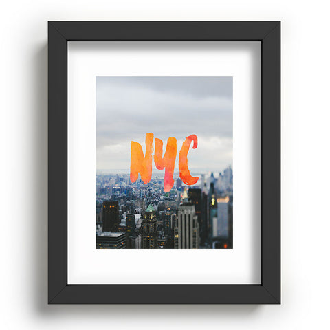 Chelsea Victoria Nyc Skyline Recessed Framing Rectangle