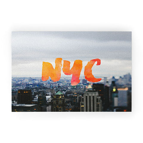 Chelsea Victoria Nyc Skyline Welcome Mat