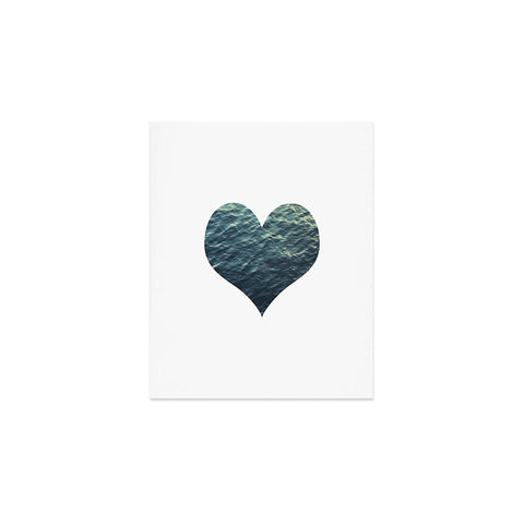 Chelsea Victoria Ocean Heart No 2 Art Print