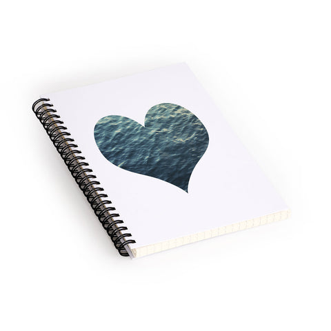 Chelsea Victoria Ocean Heart No 2 Spiral Notebook