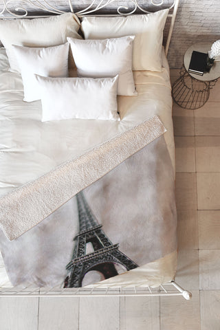 Chelsea Victoria Paris Dreams Fleece Throw Blanket