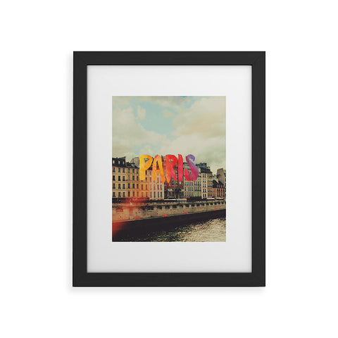 Chelsea Victoria Paris For A Day Framed Art Print
