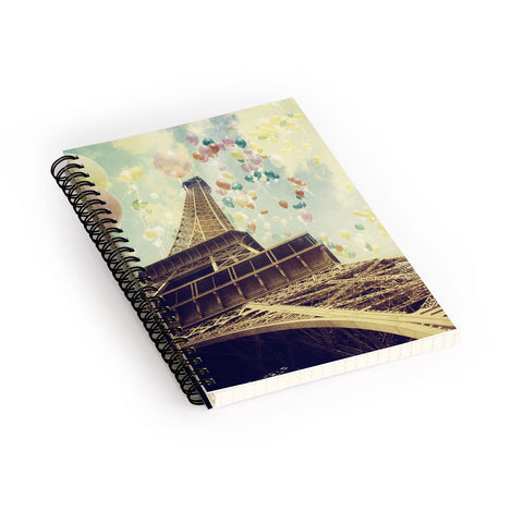 Chelsea Victoria Paris Is Flying Spiral Notebook