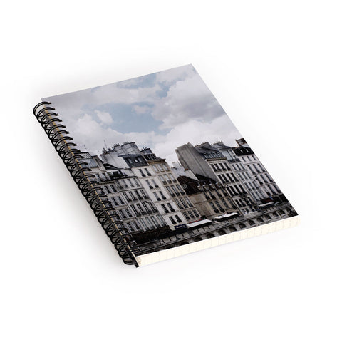 Chelsea Victoria Parisian Rooftops Spiral Notebook