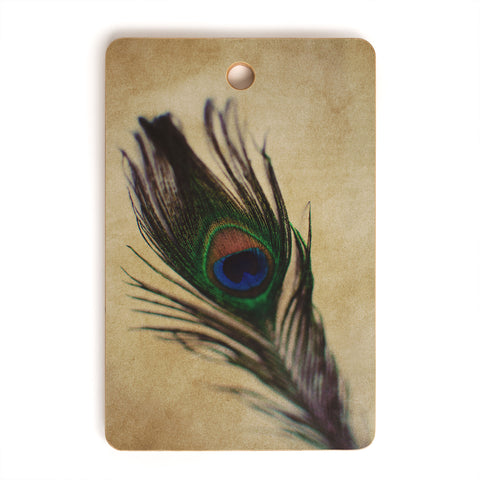 Chelsea Victoria Peacock Feather 2 Cutting Board Rectangle