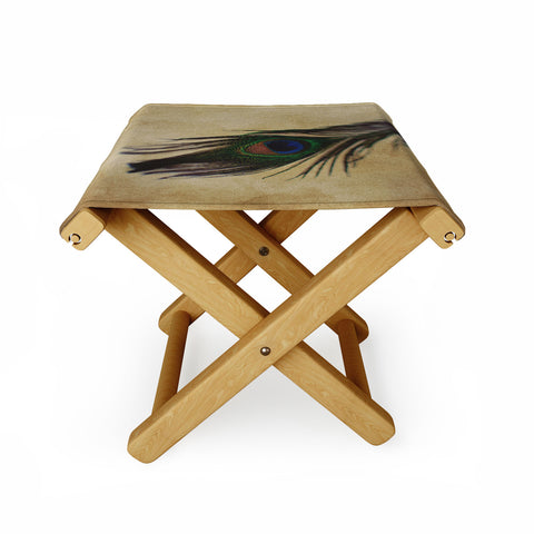 Chelsea Victoria Peacock Feather 2 Folding Stool