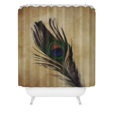 Chelsea Victoria Peacock Feather 2 Shower Curtain
