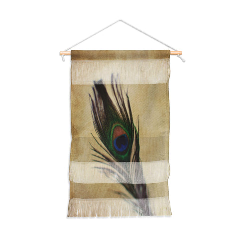 Chelsea Victoria Peacock Feather 2 Wall Hanging Portrait