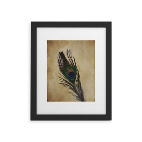 Chelsea Victoria Peacock Feather 2 Framed Art Print
