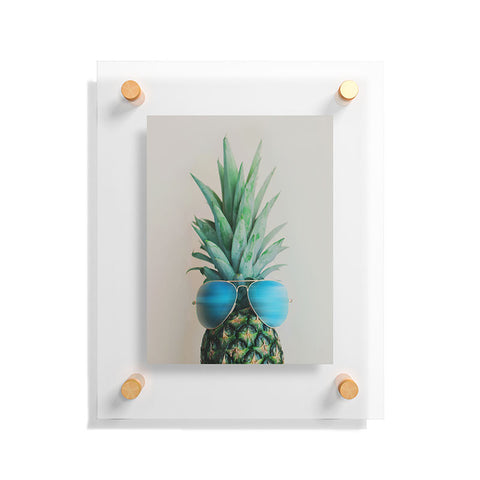 Chelsea Victoria Pineapple In Paradise Floating Acrylic Print
