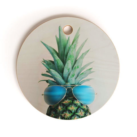 Chelsea Victoria Pineapple In Paradise Cutting Board Round