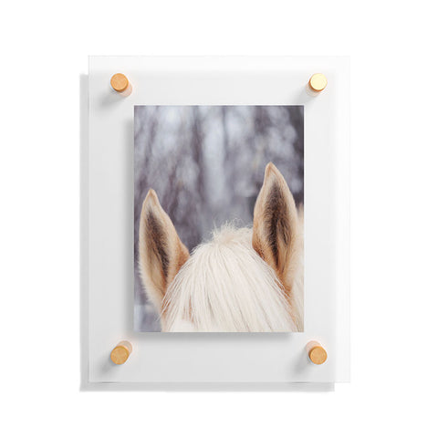 Chelsea Victoria Pony Baby Floating Acrylic Print
