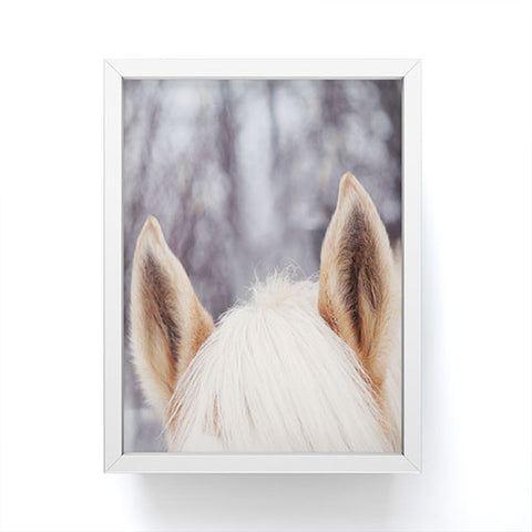 Chelsea Victoria Pony Baby Framed Mini Art Print