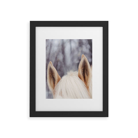 Chelsea Victoria Pony Baby Framed Art Print