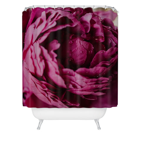 Chelsea Victoria Rain and The Peony Shower Curtain