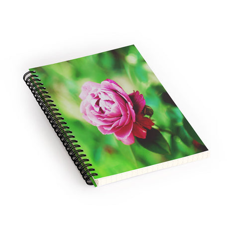 Chelsea Victoria Rose Garden Spiral Notebook