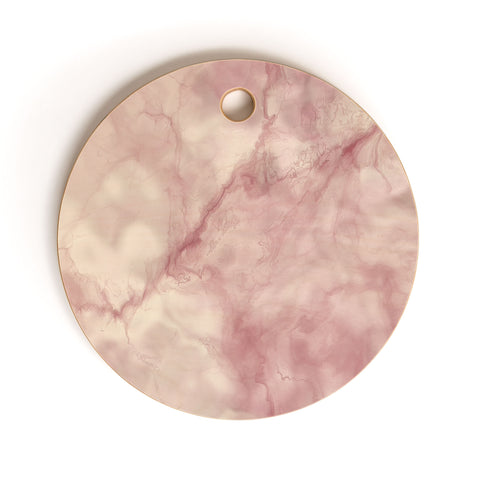 Chelsea Victoria Rose gold marble Cutting Board Round