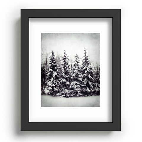 Chelsea Victoria Snow and Pines Recessed Framing Rectangle