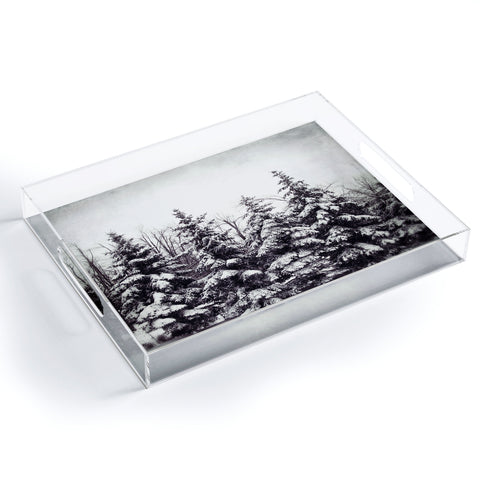 Chelsea Victoria Snow and Pines Acrylic Tray