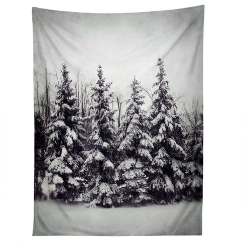 Chelsea Victoria Snow and Pines Tapestry