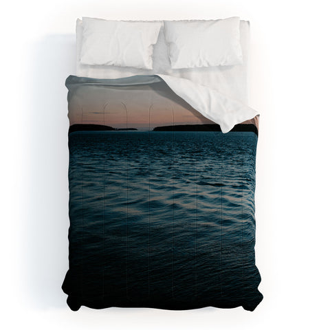 Chelsea Victoria Sunsets in Maine Comforter