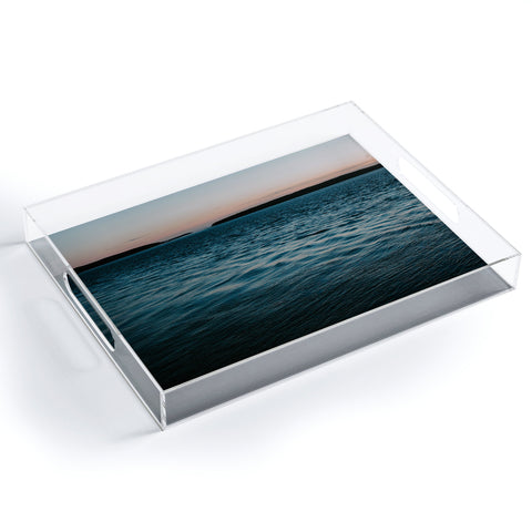 Chelsea Victoria Sunsets in Maine Acrylic Tray