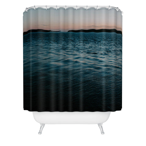 Chelsea Victoria Sunsets in Maine Shower Curtain