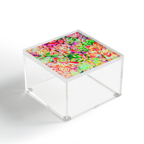 Chelsea Victoria Technicolor Floral Acrylic Box