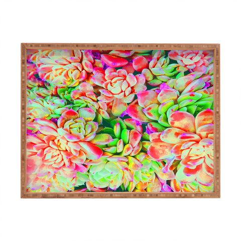 Chelsea Victoria Technicolor Floral Rectangular Tray
