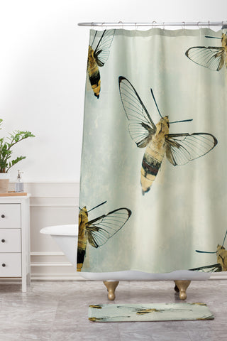 Chelsea Victoria The Beehive Shower Curtain And Mat