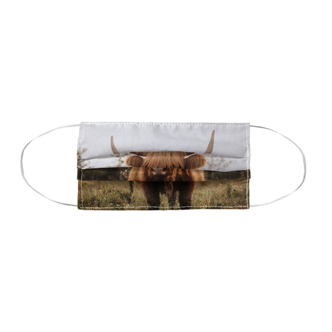 Chelsea Victoria The Curious Highland Cow Face Mask