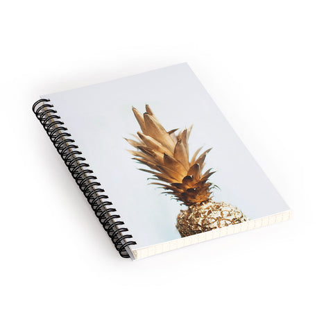Chelsea Victoria The Gold Pineapple Spiral Notebook