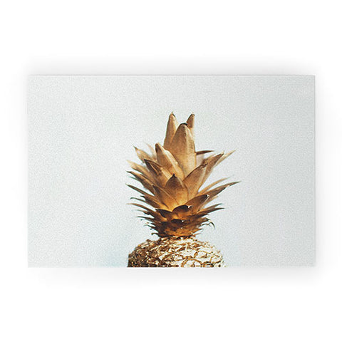 Chelsea Victoria The Gold Pineapple Welcome Mat