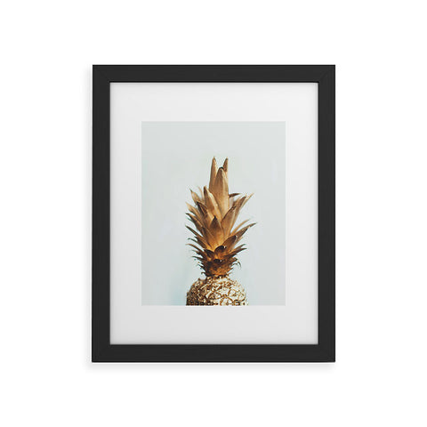 Chelsea Victoria The Gold Pineapple Framed Art Print
