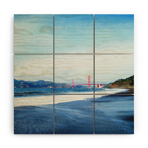Chelsea Victoria The Golden Gate Wood Wall Mural